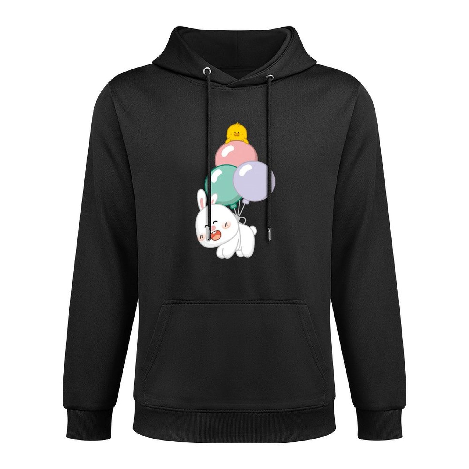 Fade-Proof TrueStyle Front Graphic Hoodies